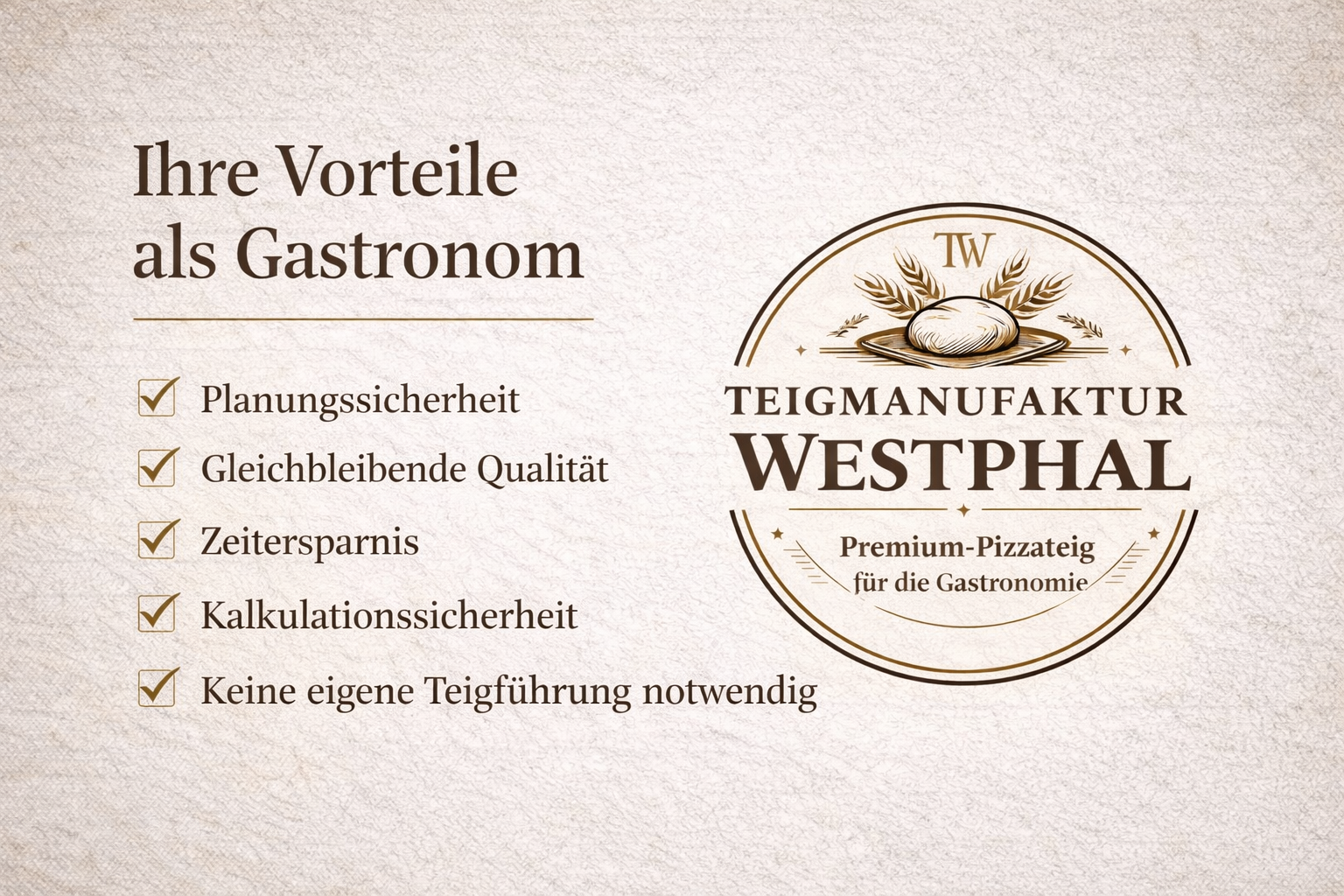 Teigmanufaktur Westphal Logo